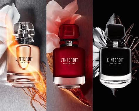 6 Givenchy L’interdit Dupes: OG, Rouge, & Intense.